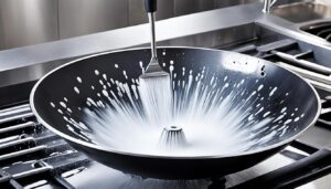 how to wash a wok