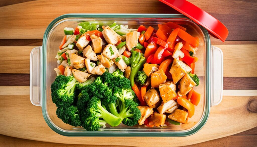 stir fry chicken leftovers